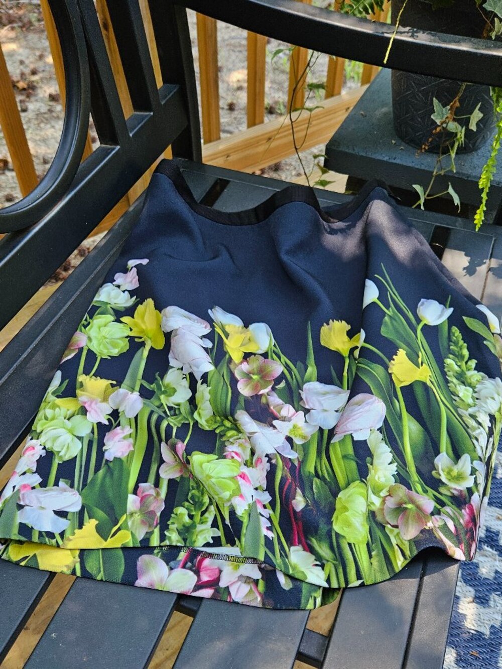 Victoria Beckham for Target floral skirt Sz M NWOT